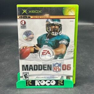 Madden NFL 06 (Microsoft Xbox EA Sports, 2005) Complete W/ Manual